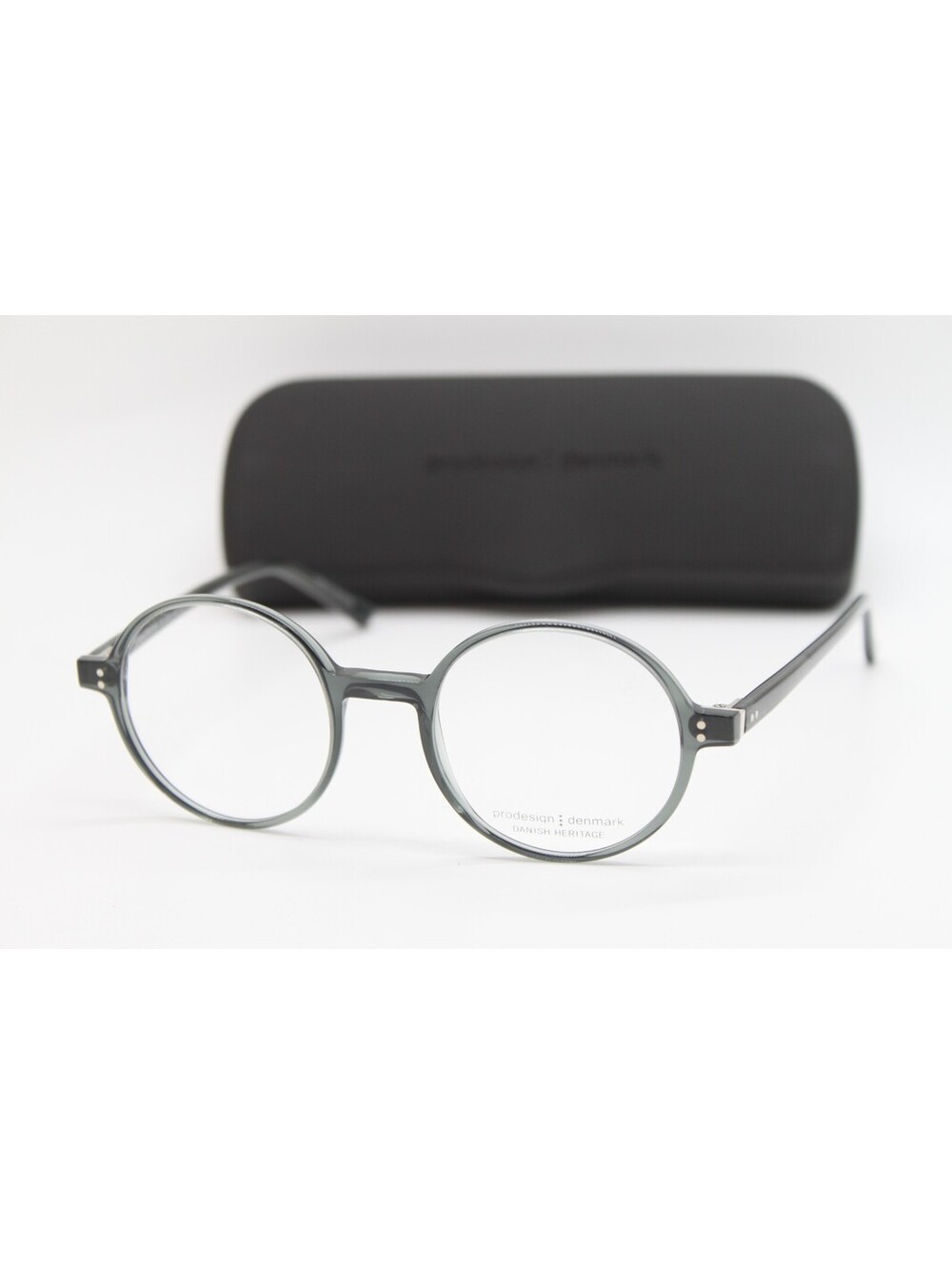 NEW PRODESIGN DENMARK THIN 1 C.6925 GREY AUTHENTIC EYEGLASSES W/CASE 48-20